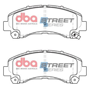 DBA Street Series Ceramic Front Brake Pad Set for Isuzu D-MAX / Isuzu Rodeo