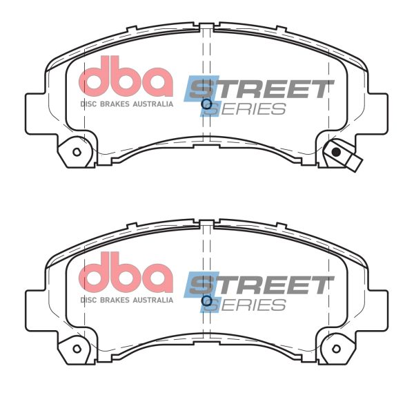 DB1841SS.jpg DBA Street Series Ceramic Front Brake Pad Set for Isuzu D-MAX / Isuzu Rodeo