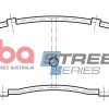 DBA Street Series Ceramic Front Brake Pad Set for Suzuki Grand Vitara