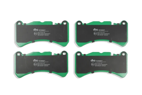 DBA Street Performance Front Brake Pad Set 164.6 x 81.4 x 15.4mm for Ford Territory / Lexus IS-F & More