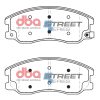 DB1850SS.jpg DBA Street Series Ceramic Front Brake Pad Set 149.2 x 62.1 x 16.2mm for Chevrolet Captiva / Opel Antara / Vauxhall Antara