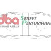 DB1857SP.jpg DBA Street Performance Rear Brake Pad Set 116.3 x 44.5 x 17.3mm for Lexus LX450 / Lexus LX570 & More