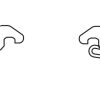 DBA Street Series Ceramic Front Brake Pad Set for Ford Focus (Mk1) / Ford Focus 2