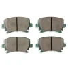 DBA Street Performance Rear Brake Pad Set 105.3 x 56 x 16mm for Audi A3 8P / Audi A3 Cabriolet 8P & More