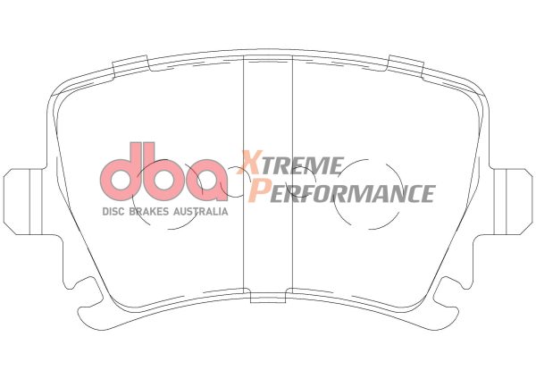 DB1865XP.jpg DBA 4000 Series T3 Slotted Rear Disc & Xtreme Performance Pad Kit 286 x 12mm for Audi A3 8P / Audi A3 Cabriolet 8P & More