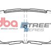 DBA Street Series Ceramic Rear Brake Pad Set for Mazda CX-7 / Mazda CX-9