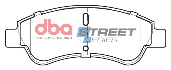 DB1923SS.jpg DBA Street Series Ceramic Front Brake Pad Set 136.9 x 51.2 x 17.6mm for Citroen Berlingo / Citroen Berlingo First & More