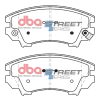 DBA Street Series Ceramic Front Brake Pad Set 142.0 x 66.3 x 17.2mm for Chevrolet Camaro (5th Gen) / Chevrolet Malibu & More