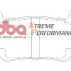 DBA Xtreme Performance Rear Brake Pad Set 113.4 x 59.2 x 15.1mm for Holden (Aust/Nz) Commodore (VZ) / Holden Hsv (Aust/Nz) Z / Holden Hsv (Aust/Nz) Z AP