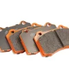 DBA Xtreme Performance Front or Rear Brake Pad Set 109.7 x 69.1 x 14.8mm for Aston Martin DB7 / Cadillac STS & More