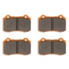 DBA Xtreme Performance Front or Rear Brake Pad Set 109.7 x 69.1 x 14.8mm for Aston Martin DB7 / Cadillac STS & More