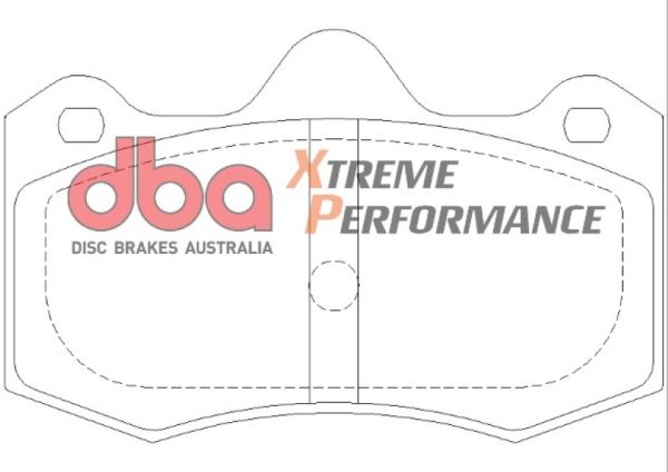 DBA Xtreme Performance Front or Rear Brake Pad Set 130 x 81.6 x 15.9mm for Holden (Aust/Nz) Commodore (VZ) / Holden Hsv (Aust/Nz) Z & More