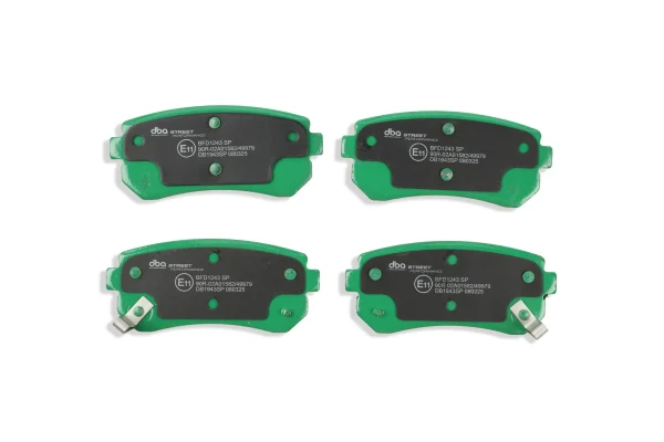DBA Street Performance Rear Brake Pad Set 93 x 41 x 16mm for Hyundai Accent / Hyundai i-20 PB & More