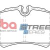 DB1955SS.jpg DBA Street Series Semi-Metallic Rear Brake Pad Set 109.5 x 63.6 x 19.8mm for Ford Transit / Iveco Daily (2006-2011) & More