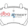 DBA Street Series Semi-Metallic Front Brake Pad Set 138.6 x 79.5 x 17.8mm for Nissan Interstar / Opel Movano & More