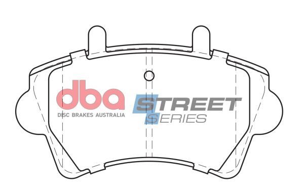 DBA Street Series Semi-Metallic Front Brake Pad Set 138.6 x 79.5 x 17.8mm for Nissan Interstar / Opel Movano & More