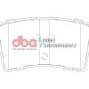 DBA Street Performance Rear Brake Pad Set 115.7 x 51.3 x 16.6mm for Nissan Interstar / Opel Movano & More