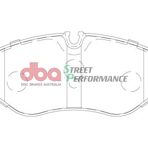 DB1973SP.jpg DBA Street Performance Front Brake Pad Set 163.15 x 67 x 20mm for Mercedes Sprinter / Mercedes Viano & More
