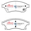 DBA Street Series Ceramic Front Brake Pad Set 148.0 x 60.3 x 17.5mm for Chevrolet Aveo / Chevrolet Cruze (J300) & More