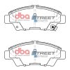 DBA Street Series Ceramic Front Brake Pad Set 136.4 x 56.1 x 16.0mm for Honda City / Honda CR-Z & More