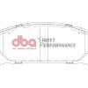 DBA Street Performance Front Brake Pad Set 166.7 x 59.3 x 17.4mm for Lexus ES300h / Lexus NX200 & More