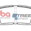 DB2005SS.jpg DBA Street Series Ceramic Rear Brake Pad Set for Toyota Highlander
