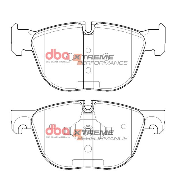 DB2006XP.jpg DBA Xtreme Performance Front Brake Pad Set 171.2, 170.2 x 76.9, 76.9 x 18.1, 18.6mm for BMW X4 (F26) / BMW X5 (E70) & More