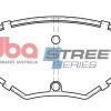 DBA Street Series Ceramic Front Brake Pad Set for Citroen C5 / Citroen C5 Estate