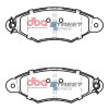 DBA Street Series Ceramic Front Brake Pad Set for Nissan Kubistar / Renault Kangoo