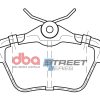 DB2038SS.jpg DBA Street Series Ceramic Rear Brake Pad Set 90.0 x 50.4 x 15.8mm for Alfa Romeo 156 / Alfa Romeo 166 / Lancia Kappa