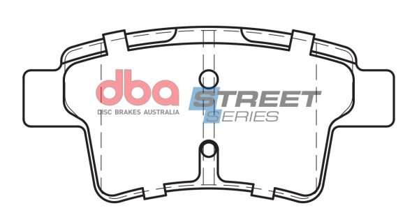 DB2041SS.jpg DBA Street Series Ceramic Rear Brake Pad Set for Citroen C4 Picasso / Citroen Grand C4 Picasso