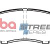 DBA Street Series Ceramic Front Brake Pad Set for Mitsubishi Shogun Pinin
