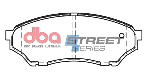 DBA Street Series Ceramic Front Brake Pad Set for Mitsubishi Shogun Pinin