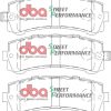 DBA Street Performance Rear Brake Pad Set for Nissan Patrol Y61