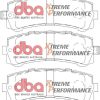 DBA Xtreme Performance Rear Brake Pad Set for Nissan Patrol Y61