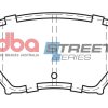 DBA Street Series Ceramic Front Brake Pad Set for Mazda MX5 (Mk3) (NC)