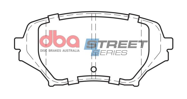 DBA Street Series Ceramic Front Brake Pad Set for Mazda MX5 (Mk3) (NC)