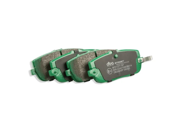 DB2064SP_02_real_photo.webp DBA Street Performance Rear Brake Pad Set 99.1 x 44.4 x 13.3mm for Abarth 124 Spider / Fiat 124 Spider / Mazda MX5