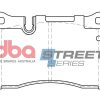 DBA Street Series Semi-Metallic Front Brake Pad Set for Land Rover Range Rover L322 / Land Rover Range Rover Sport L320