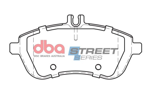 DBA Street Series Ceramic Front Brake Pad Set 146.1 x 71.3 x 19.2mm for Mercedes C-Class (W204) C180 / Mercedes C-Class (W204) C180 K & More