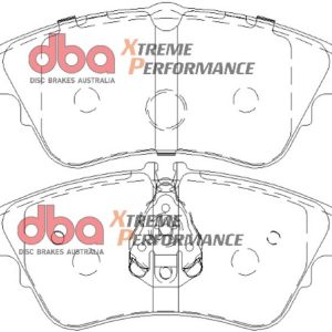 DB2186XP.jpg DBA Xtreme Performance Front Brake Pad Set 188 x 73.5+72.9 x 17.7mm for Audi A4 Allroad quattro / Audi A4 B8 & More