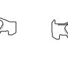 DBA Street Series Ceramic Front Brake Pad Set 155.2 x 68.2 x 19.0mm for BMW 3 Series (E90) 320 / BMW 3 Series (E90) 325 & More
