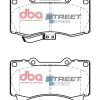 DBA Street Series Semi-Metallic Front Brake Pad Set for Hummer H3 / Hummer H3T