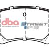 DBA Street Series Ceramic Rear Brake Pad Set 116.1 x 58.9 x 16.2mm for Audi A4 Convertible quattro / Audi A6 allroad quattro C6 & More