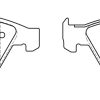 DBA Street Series Ceramic Front Brake Pad Set 155.3 x 68.2 x 19.0mm for BMW 1 Series (E81) 120 / BMW 1 Series (E82 Coupe) 120 & More