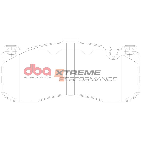 DB2195XP.jpg DBA Xtreme Performance Front Brake Pad Set 162.5 x 73.6 x 15.3mm