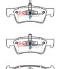 DBA Street Series Semi-Metallic Rear Brake Pad Set 141.0, 141.5 x 53.5, 50.7 x 17.2mm