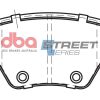 DB2211SS.jpg DBA Street Series Ceramic Rear Brake Pad Set 109.2 x 52.5 x 15.2mm for Audi A1 quattro 8X / Audi A3 8P & More