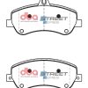DB2213SS.jpg DBA Street Series Ceramic Front Brake Pad Set 165.2, 165.2 x 79.7, 68.4 x 19.3mm for Mercedes GLK-Class (X204) GLK200 / Mercedes GLK-Class (X204) GLK220 & More