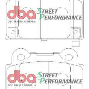DB2215SP.jpg DBA Street Performance Rear Brake Pad Set for Mitsubishi Lancer Evo 10